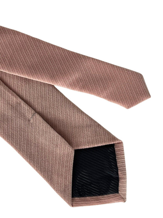 blush light baby pale pink velvet feel tie