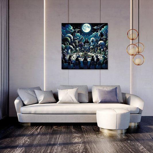 Banquet of the Yokai Canvas