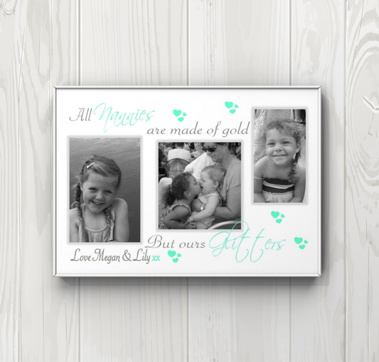 Nanny glitters A4 print (unmounted/unframed)