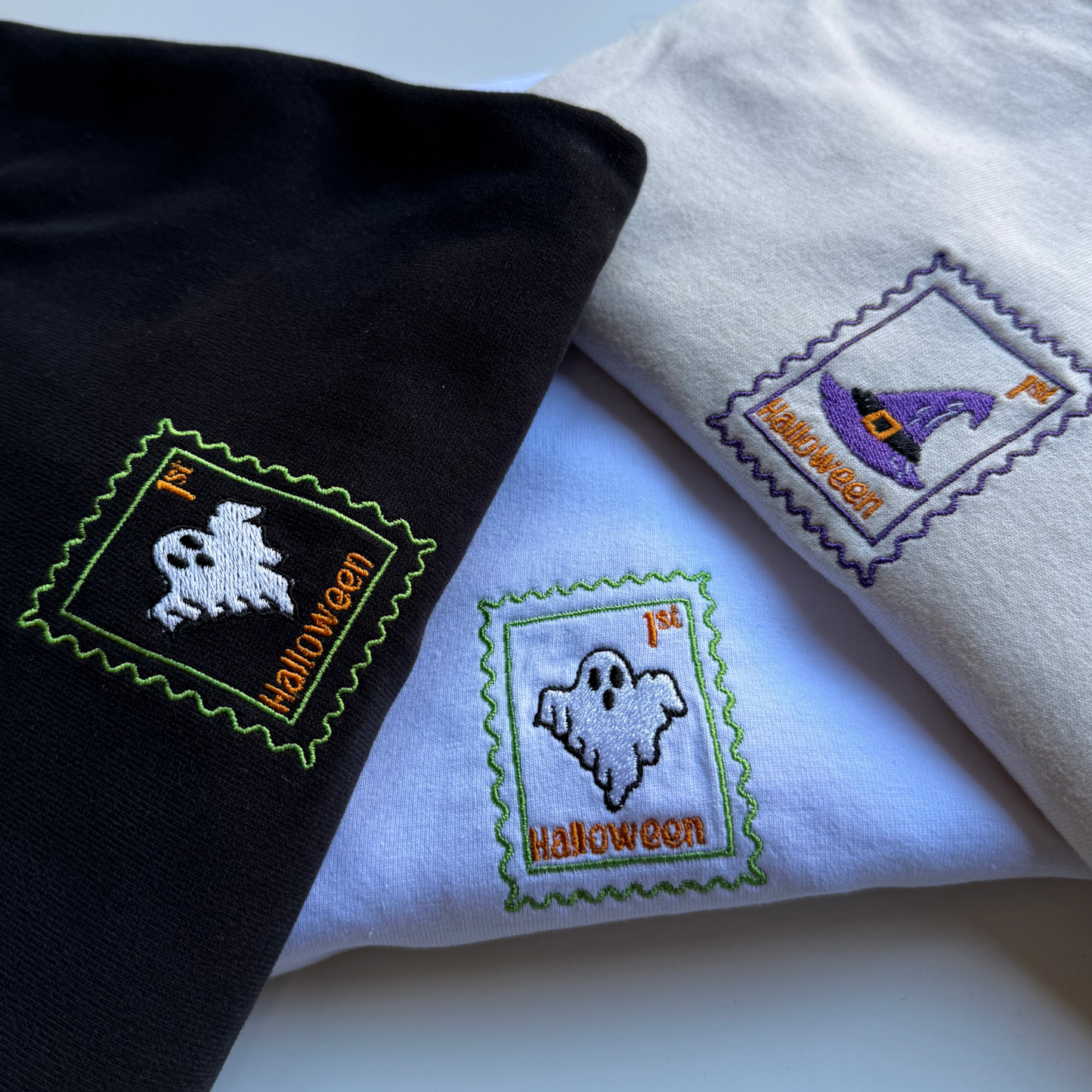 Cute Spooky Ghost Sweatshirt - Halloween - Relaxed Fit