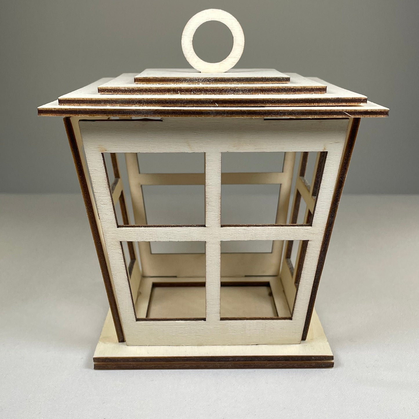 Victorian Christmas Lantern Ornament - Handmade Ornament by Curious Rabbit ®