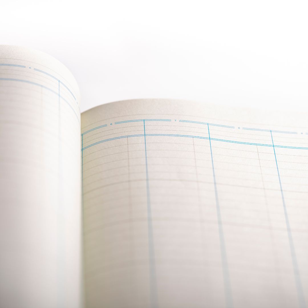 Cathedral - Accounts Book Analysis 14 Cash Columns - Red (150/14.1)
