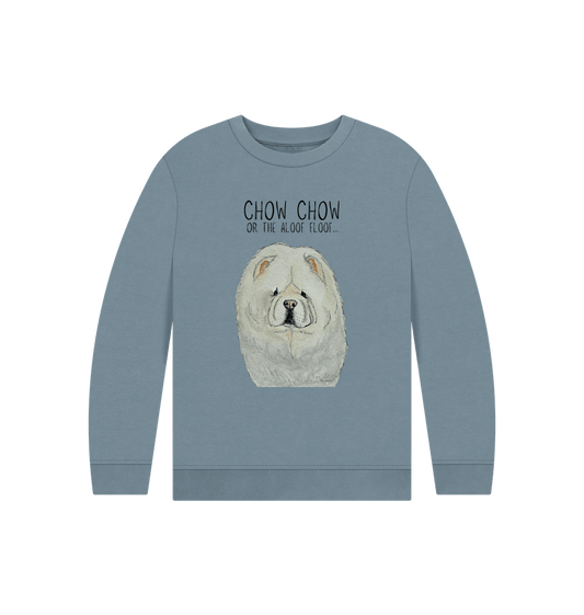 Cream Chow Chow Child’s Sweatshirt – Fluffy Comfort for Your Little One!