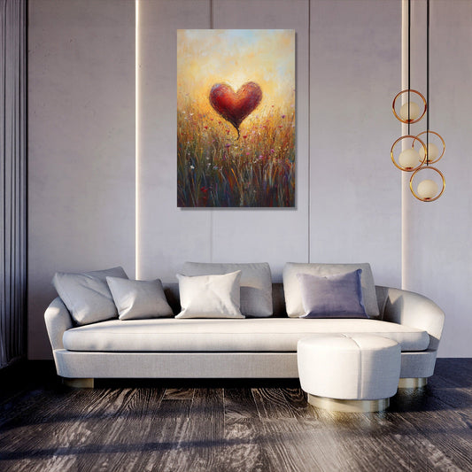 Heart of Dawn Canvas