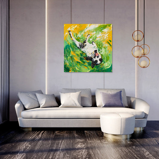 Joyful Canine Canvas