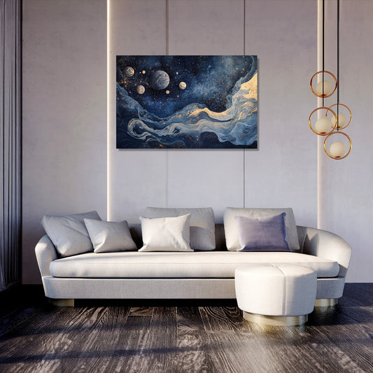 Cosmic Harmony Canvas