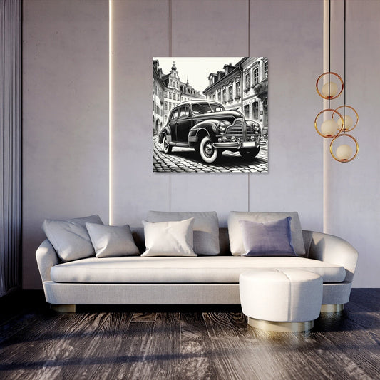 Nostalgic Ride Canvas