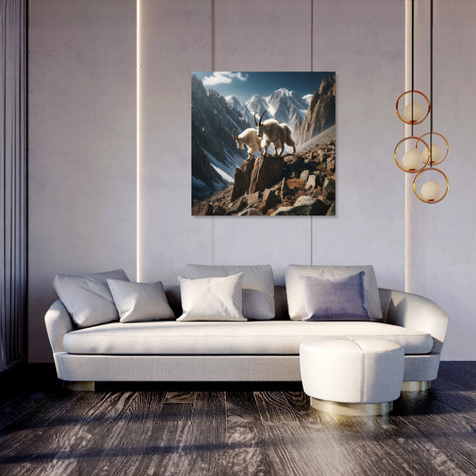 Mountain Goats Canvas