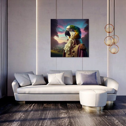 Regal Parrot Majesty Canvas