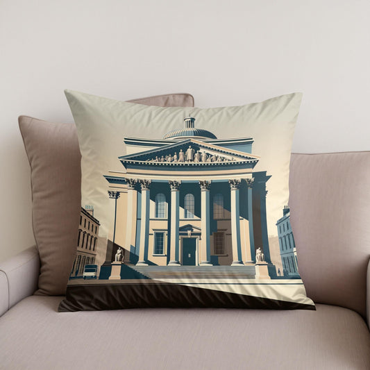 Cambridge Fitzwilliam Modernist Muse Cotton Cushion