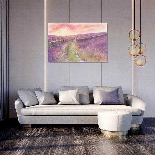 Heather Pathway Canvas