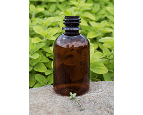 50 & 100ml Amber Plastic Bottle- 20/410