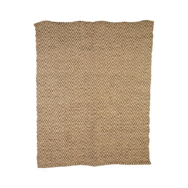 Bosie Chevron Beige Woven Throw