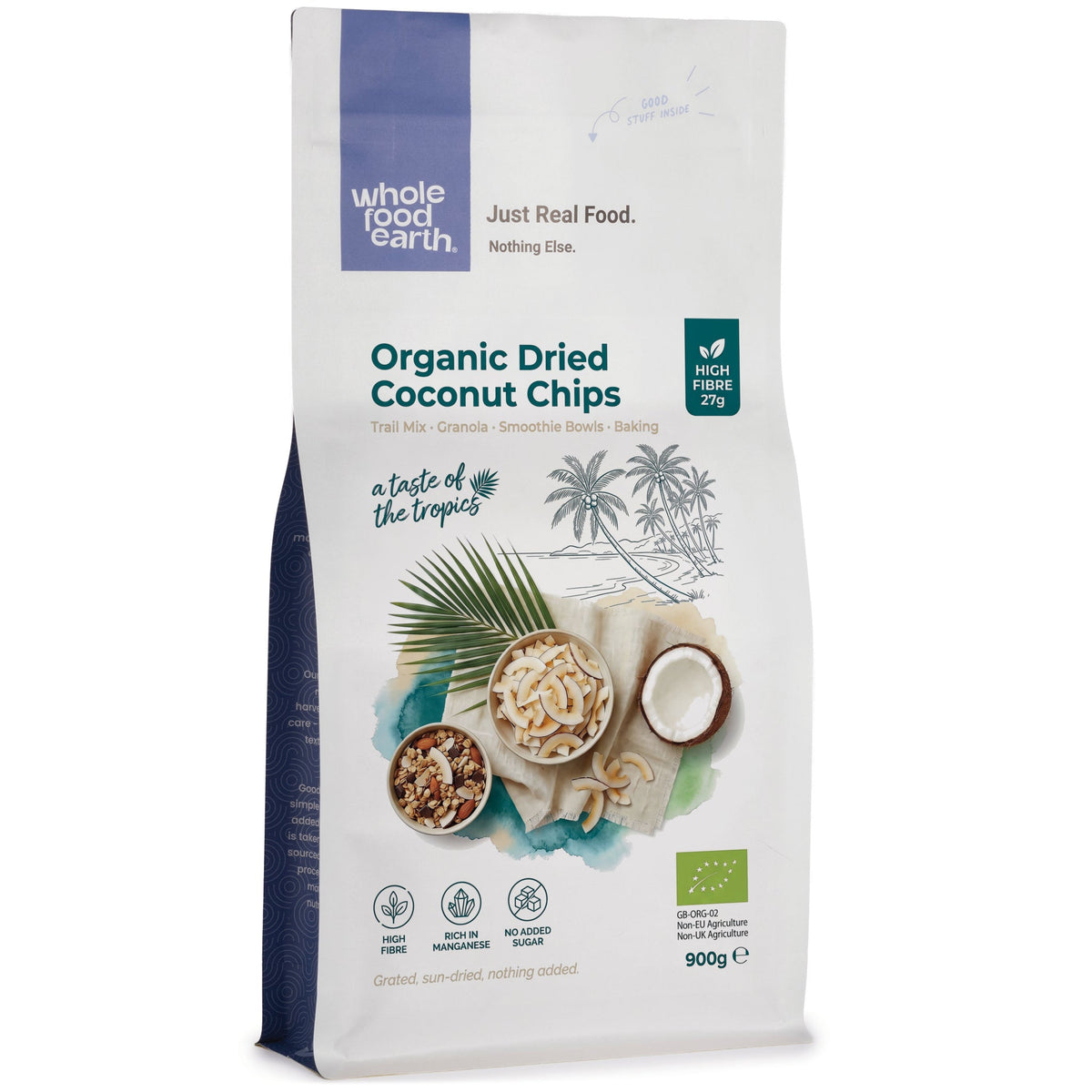 Organic Dried Coconut Chips