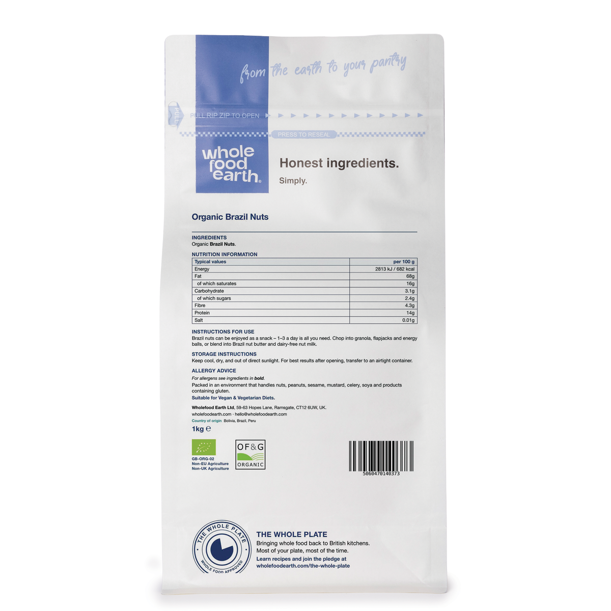 Organic Brazil Nuts