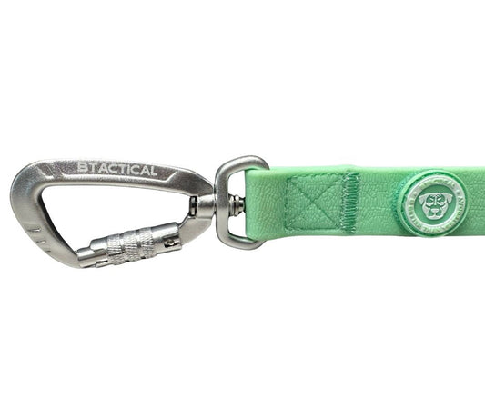 PVC BTactical™ Carabiner Clip Lead | Pastel Green