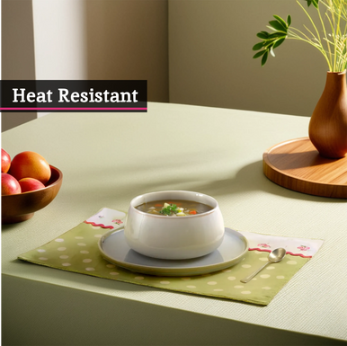 Set Of Four Rose Cottage Placemats