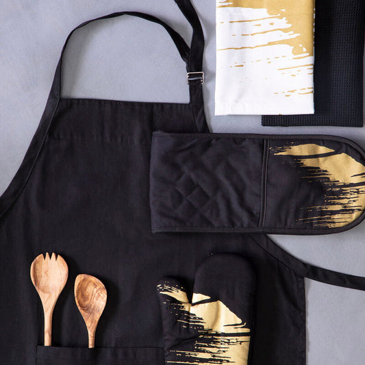 Modern Retro Double Oven Glove