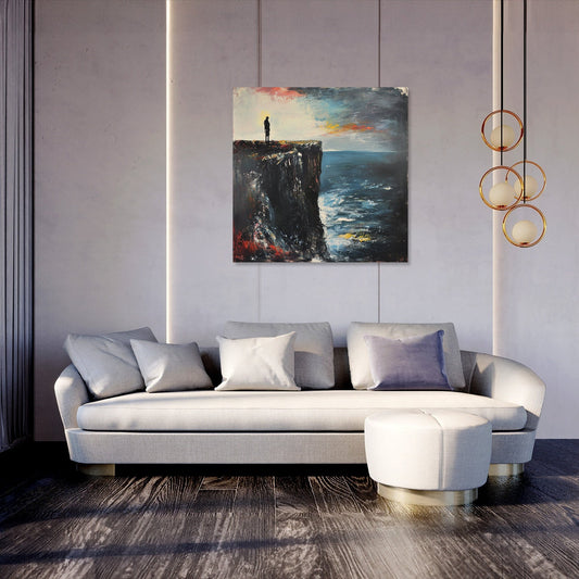 Saint David's Cliff Canvas