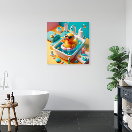 Duck's Day Off Canvas