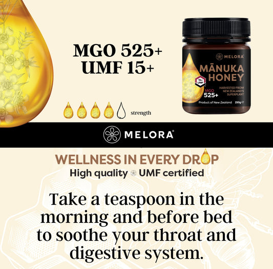 Mānuka Honey 525+ MGO 500g