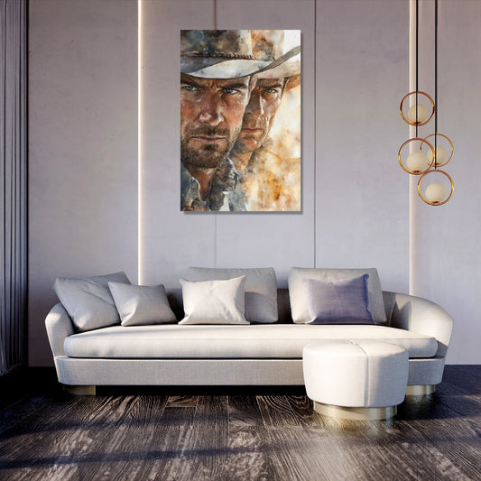 Duel of the Desert Canvas