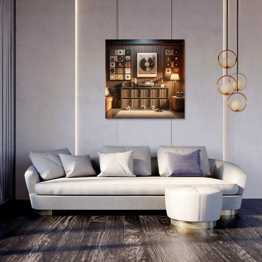Vinyl Nostalgia Canvas