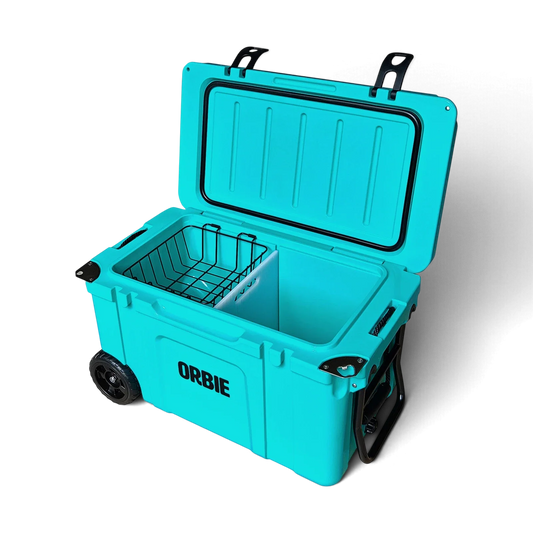 Orbie 55 Wheeled Cooler - Turquoise