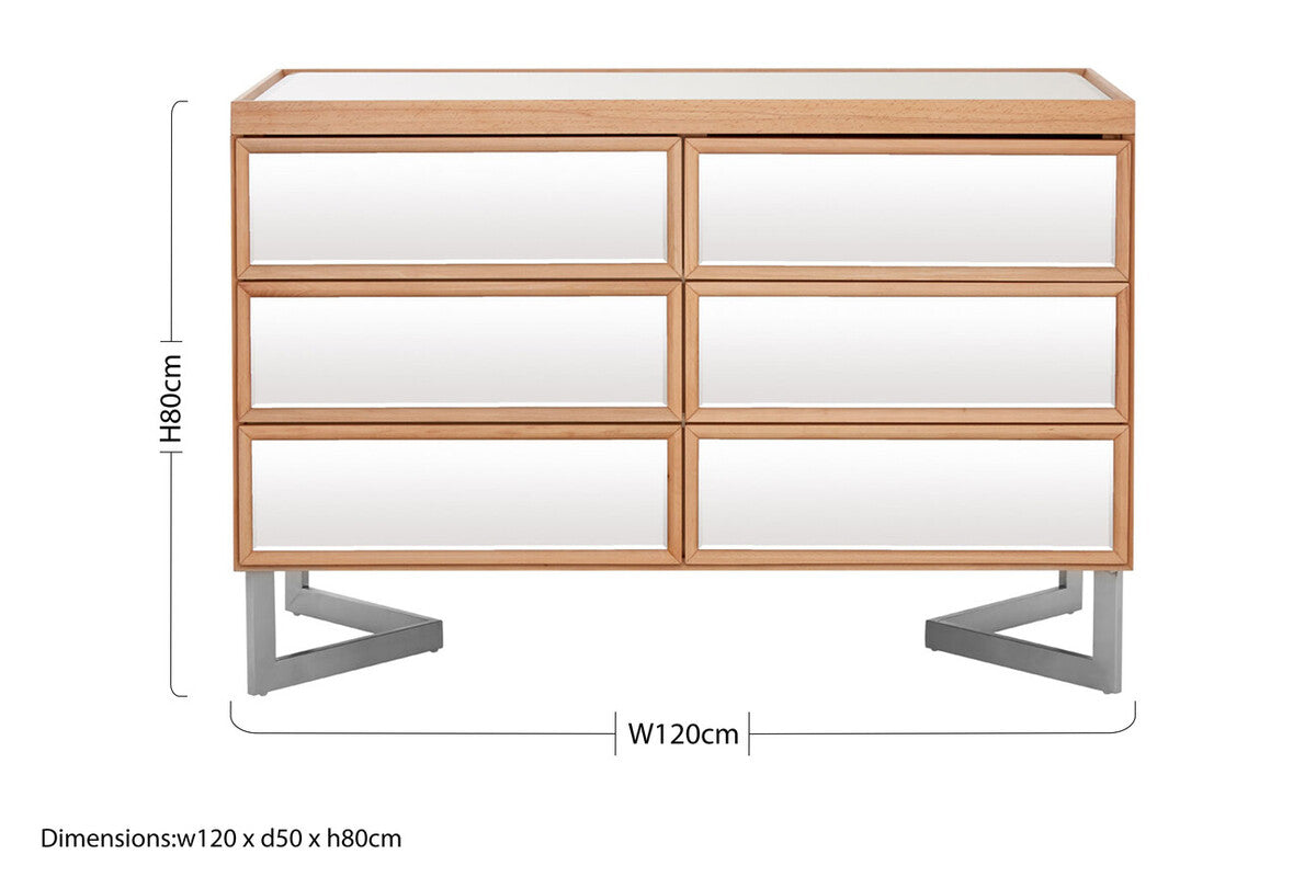 Kensington Townhouse 6 Drawer Chest