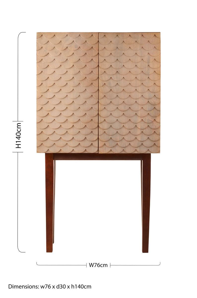 Mango Wood Cabinet | Costal