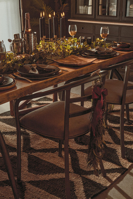 New Foundry Armchair With Curved Backrest