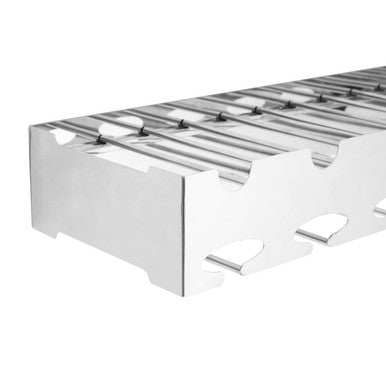 6 Bottle Silver Wide Wine Rack | Novo