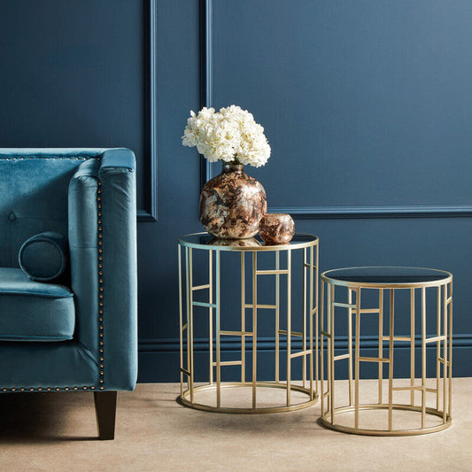 Avantis Set Of 2 Asymmetrical Frame Tables