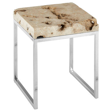 Relic Cheese Stone Side Table