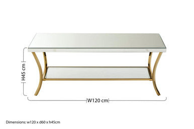 Kensington Townhouse Silver Coffee Table