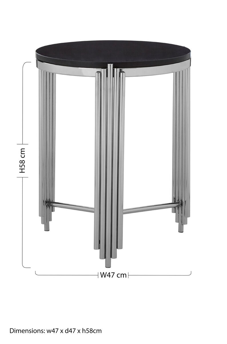 Clarice Round Side Table