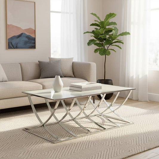 Reena Silver Coffee Table