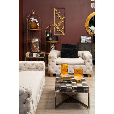 4 Tier Large Cage Design Shelf Unit | Horizon