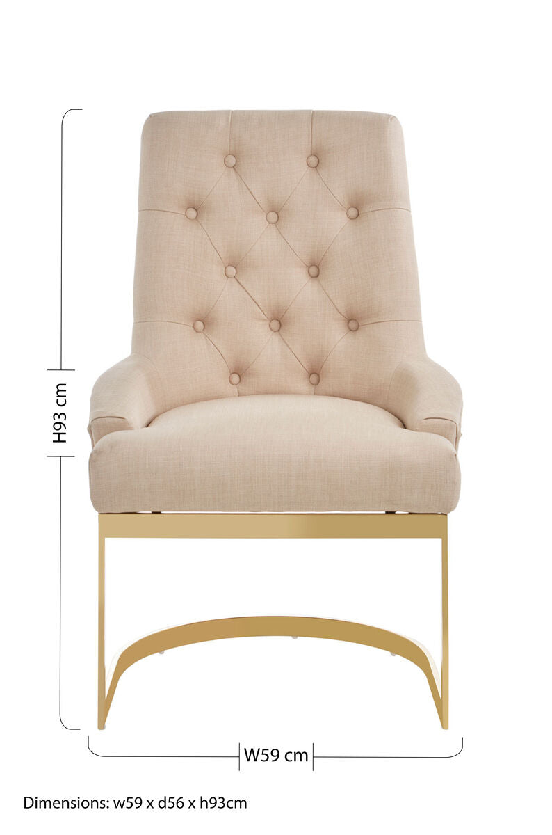 Natural Dining Chair | Azalea