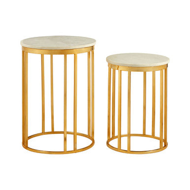 Templar Set Of 2 Linear Design Side Tables