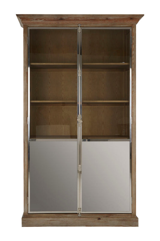 White Washed Pine Wood 2 Door Cabinet | Richmond