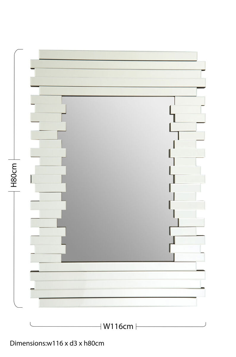Rectangle Deco Wall Mirror | Puzzle