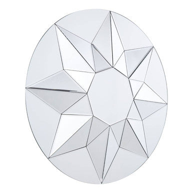 3D Shape Round Wall Mirror | Wanda