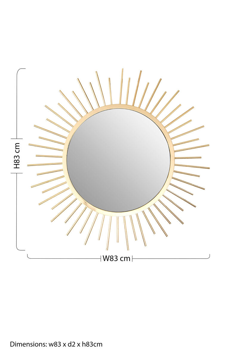 Meissa Sunburst Wall Mirror