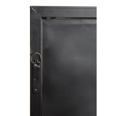 Black Metal Frame Wall Mirror | Descartes