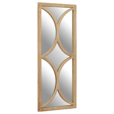 Grey Wash Elm Wood Wall Mirror | Kyra