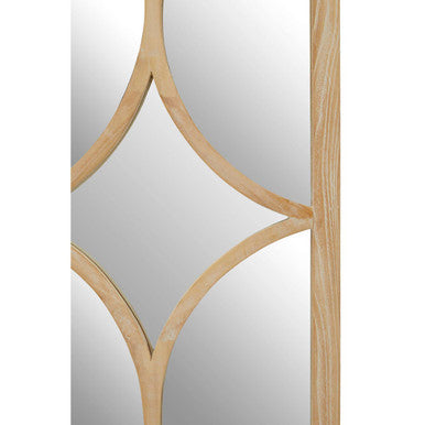 Grey Wash Elm Wood Wall Mirror | Kyra