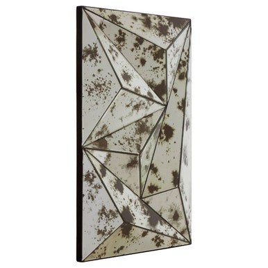 Riza 3D Prism Antique Wall Mirror