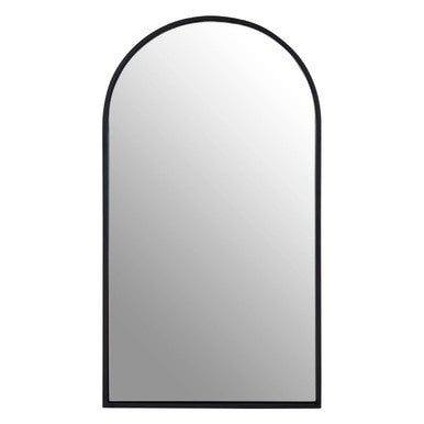 Black Frame Large Arch Wall Mirror | Trento