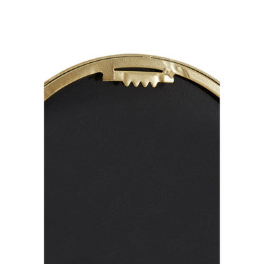 Trento Wall Mirror with Gold Finish Frame